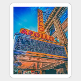 Apollo Theater Harlem Manhattan Skyline NYC Magnet